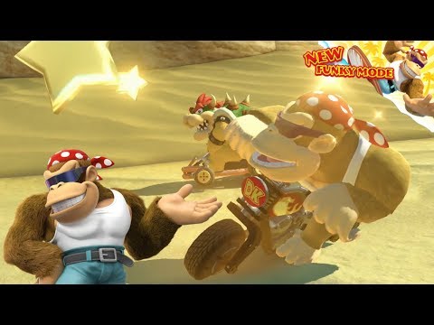 Mario Kart 8 Deluxe - What If Funky Kong Was Announced - (Fan-Made