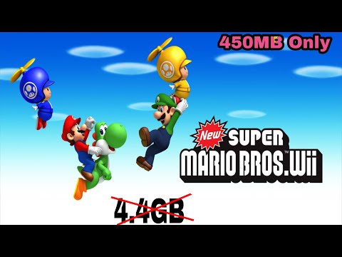 new super mario bros wii highly compressed games
